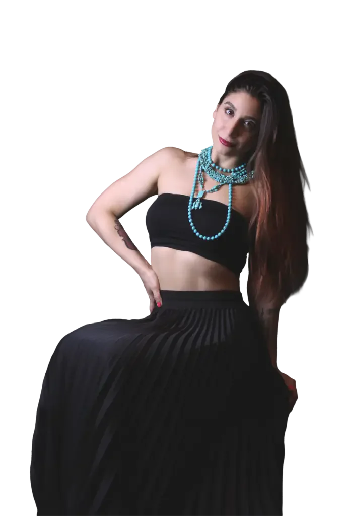Portrait of Massa in a dance pose